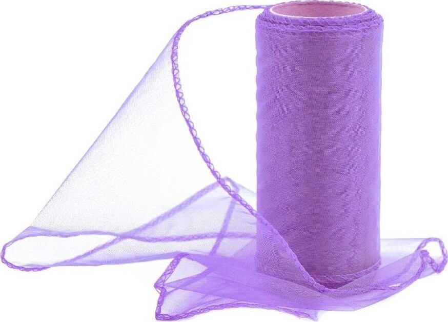 Vikpap Organza 12 cm/10y světle fialová
