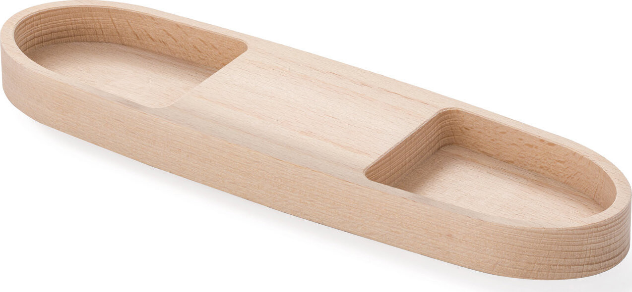 METRIE Elora-1125S Dřevěná miska, masivní dřevo, rozměr 250 × 70 mm