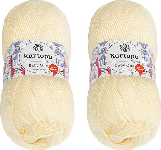 BELLATEX Baby One 100 g set 2 ks - 025 vanilková