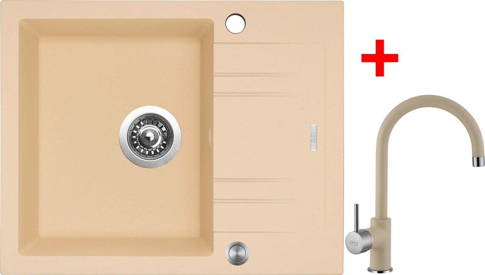Sinks Linea 600 XC Sahara + Vitalia GR