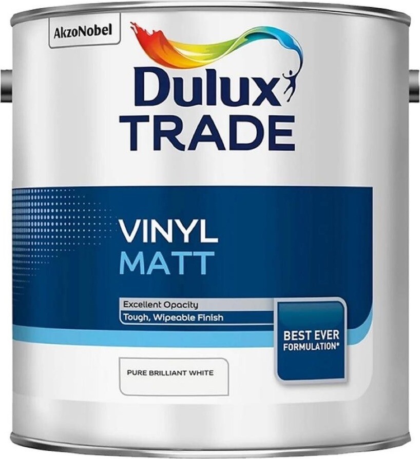 Dulux Vinyl Matt PBW – biela 2,5 l