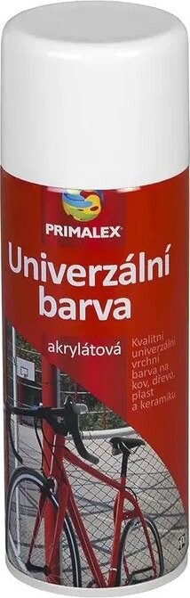 Primalex Univerzálna farba RAL 9010 čisto biela LESK 400 ml