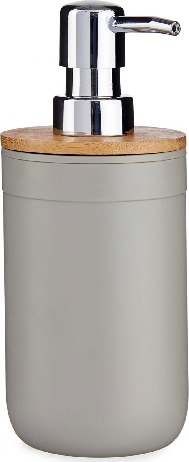 Berilo Clean s bambusovým víkem, šedý, 350 ml