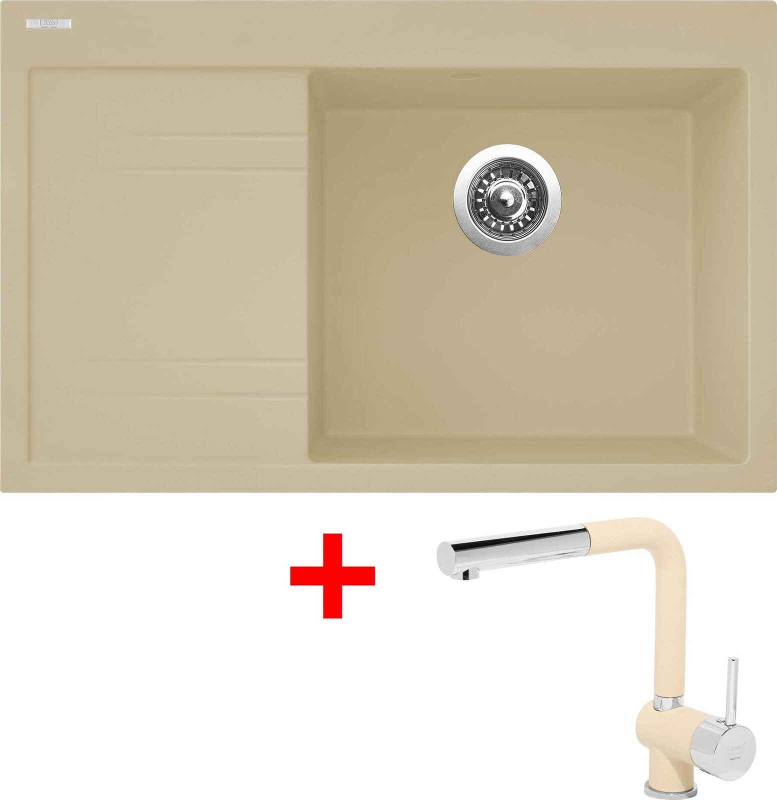 Sinks Rim 780 P Sahara + Mix 3 P GR
