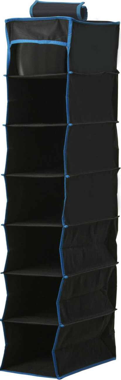 Redcliffs Outdoor Textilní organizér do šatní skříně, 7 polic, 30 × 17 × 84 cm