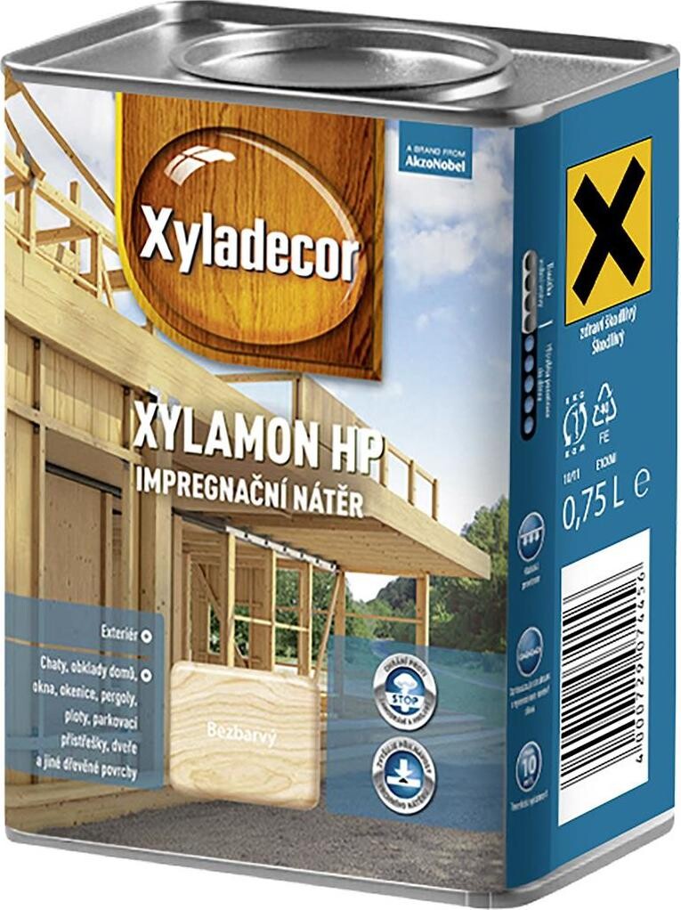 AKZO NOBEL Xyladecor Xylamon HP impregnační nátěr 0,75 l Bezbarvý