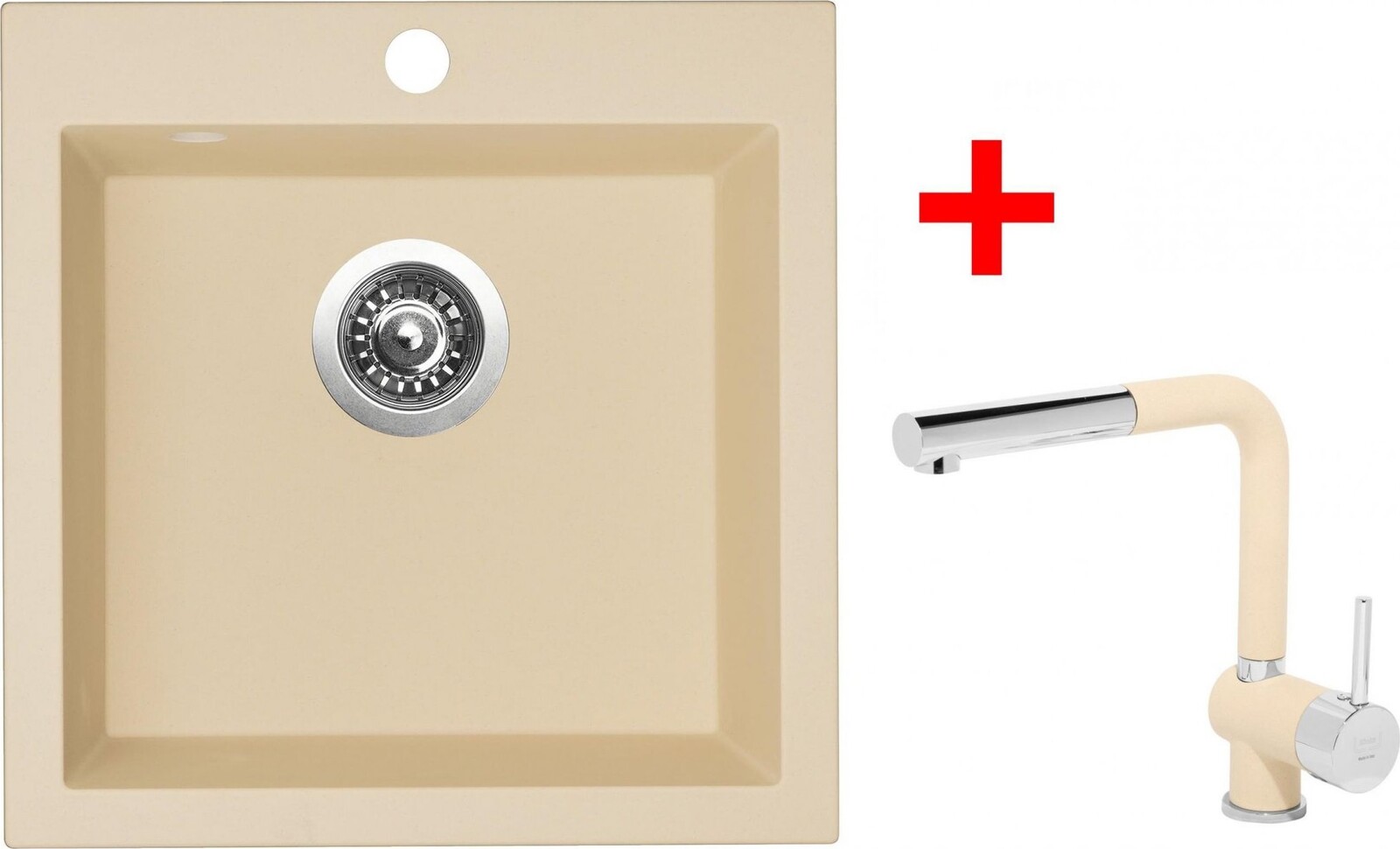 Sinks Viva 455 Sahara + Mix 3 P GR