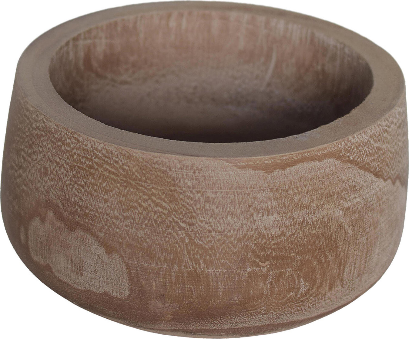 by inspire Dřevěná mísa Flat, průměr 25 cm