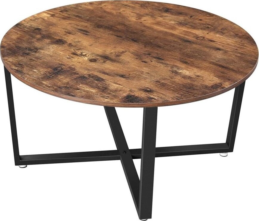 ModernHome LCT88X Konferenční stolek rustikální, 88 × 47 cm, hnědý