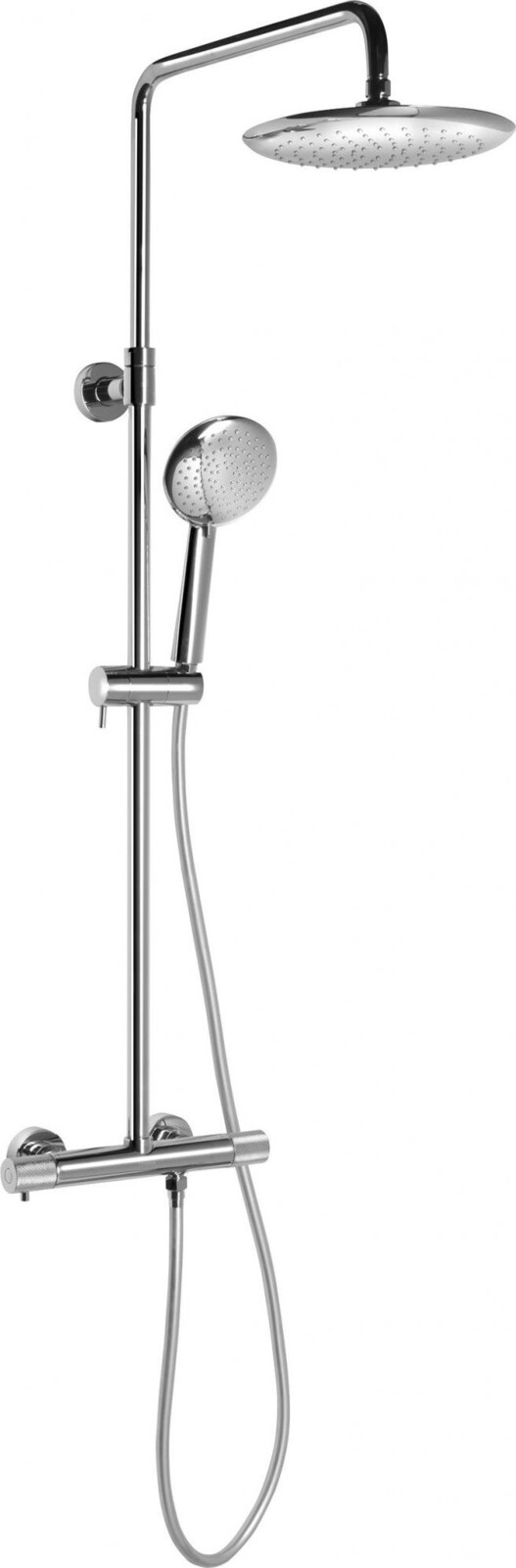 SAPHO SOLARIS sprchový sloup s termostatickou baterií, chrom WD139