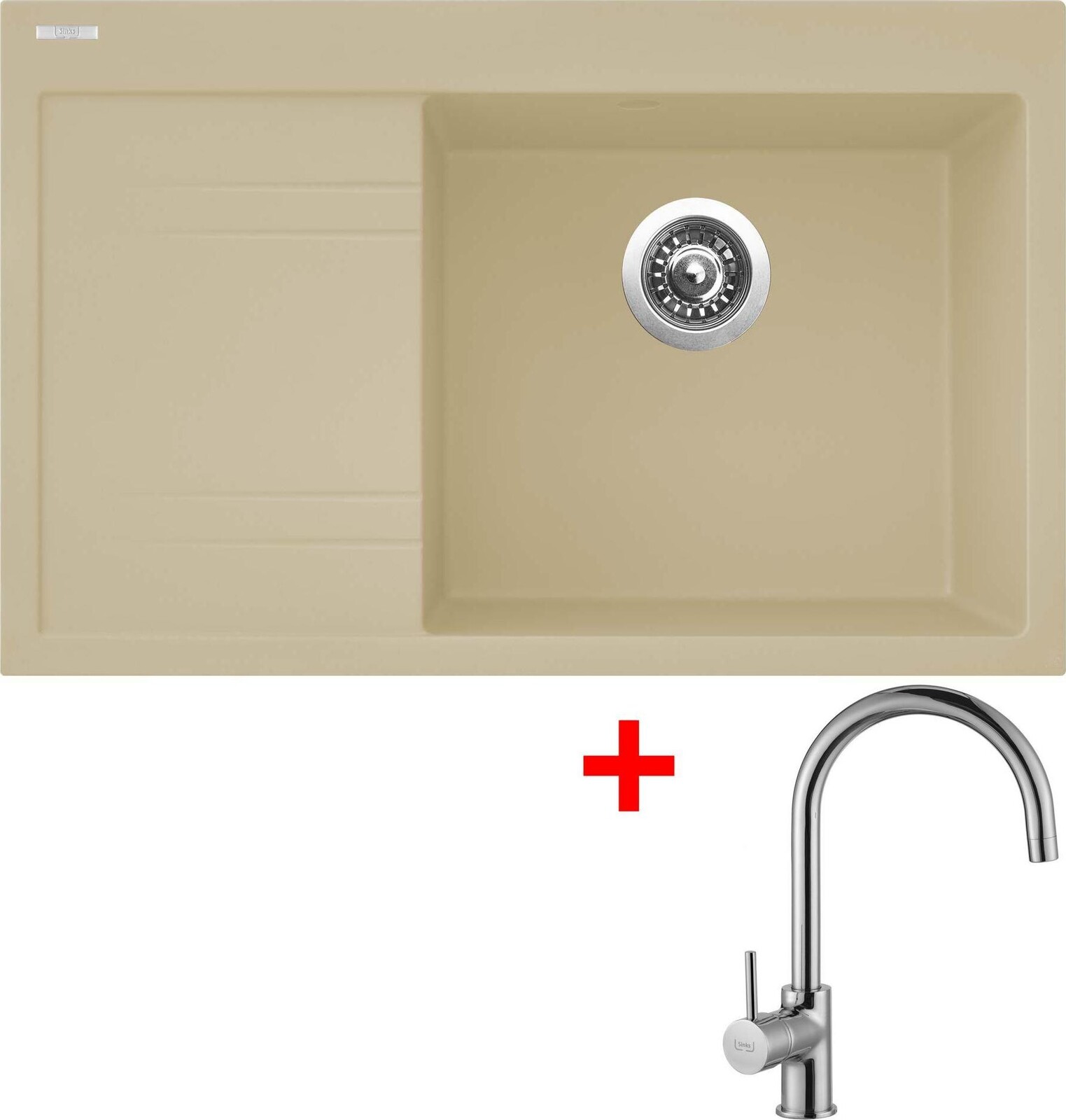 Sinks Rim 780 P Sahara + Vitalia