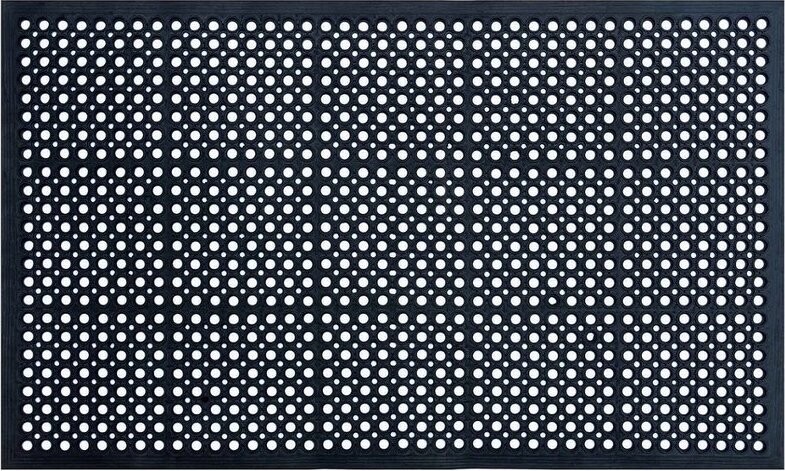 DuraHome Domino Rohož guma s nájezdem, 60 × 90 × 1,3 cm