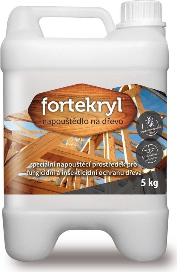 Austis Fortekryl Napouštědlo na dřevo 5 kg, transparentní