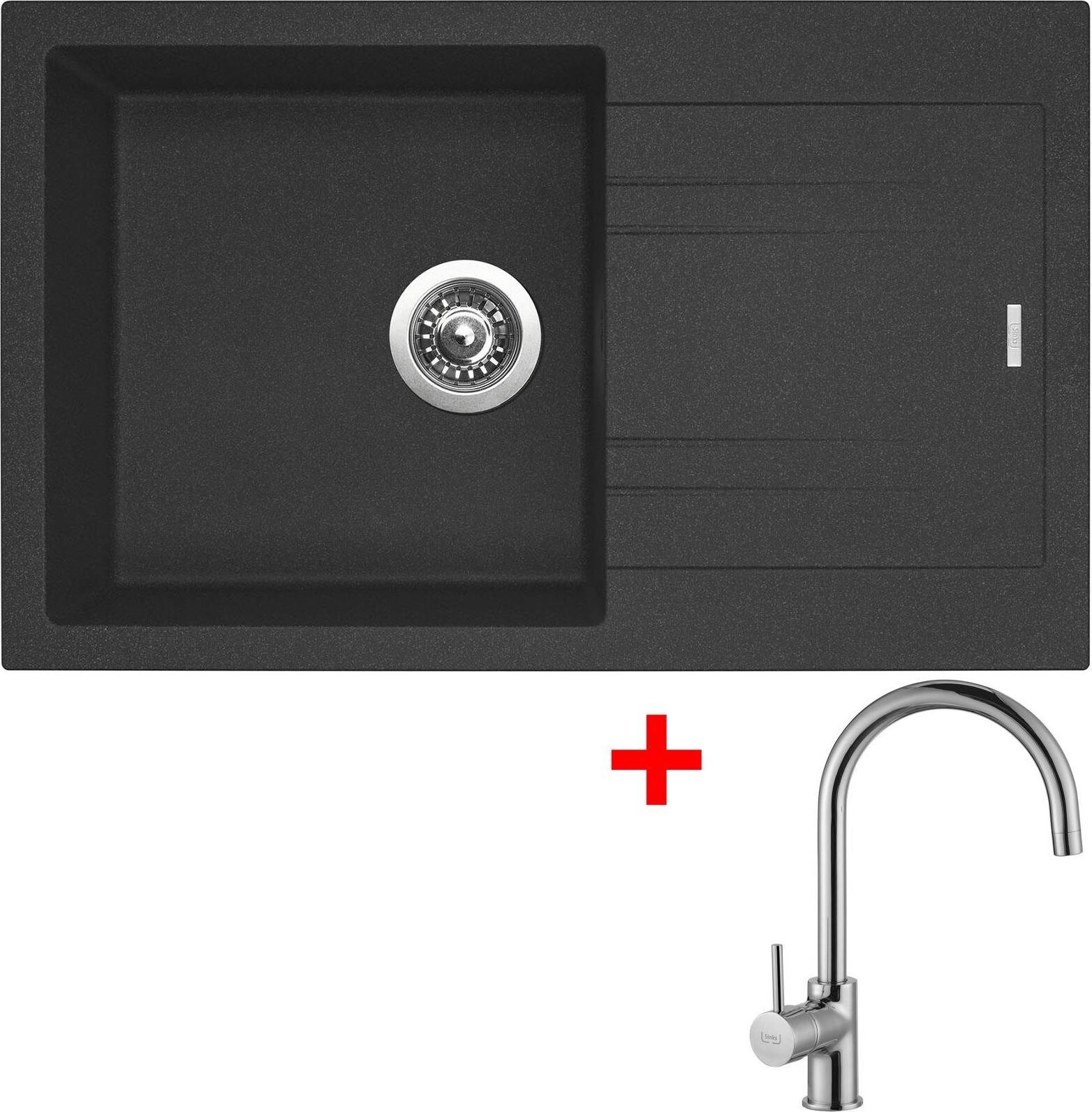 Sinks Linea 780 Granblack + Vitalia