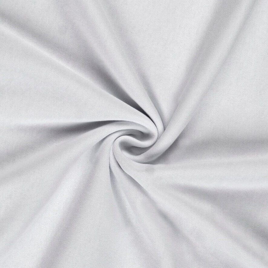 Kvalitex Jersey plachta na posteľ biela 200 × 200 cm