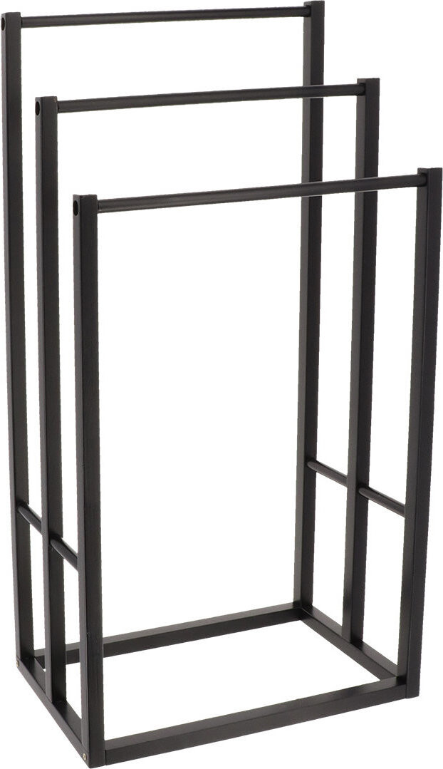 Tendance Tena tříramenný stojan na ručníky, bambus, 42 × 24 × 82 cm