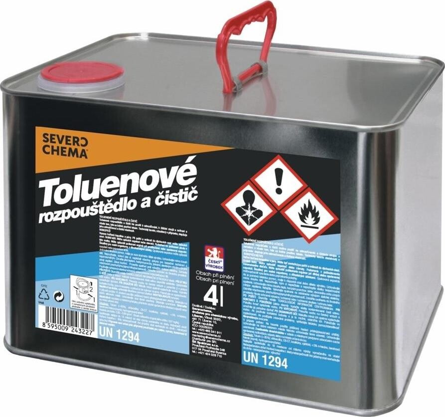 Severochema Toluénové rozpúšťadlo a čistič 4 l