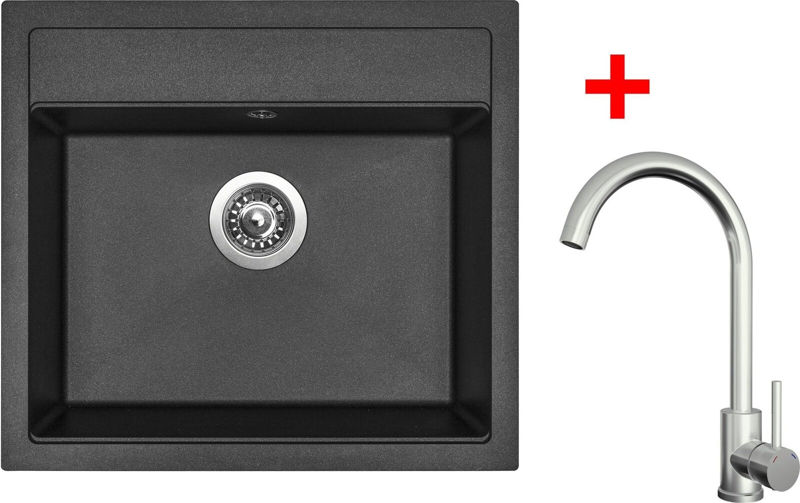 Sinks Solo 560 Metalblack + Arco celoantikorový