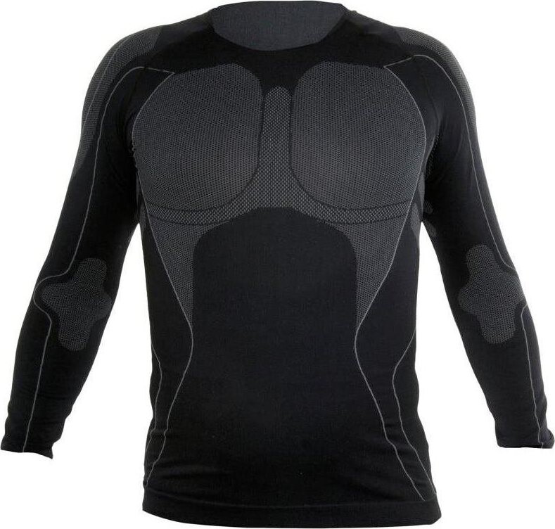 Tričko termo, černo-šedé, vel. 2XL/3XL