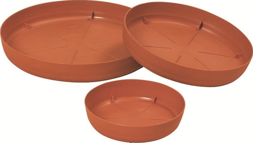 Prosperplast TERRA PCE9, terakota, průměr 370 mm, 3 pack