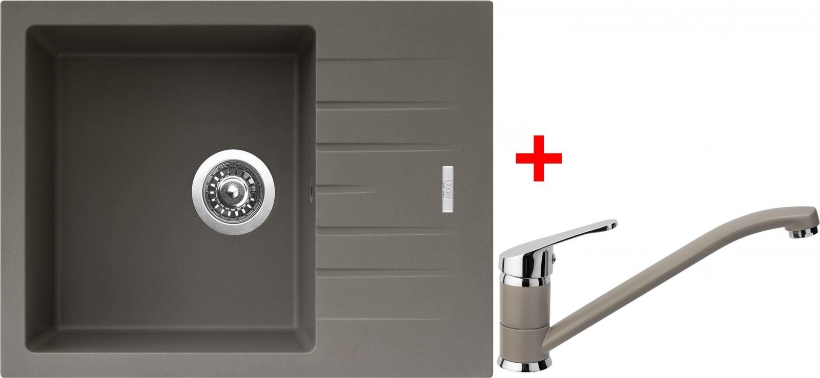 Sinks Perfecto 650 Truffle + Pronto GR
