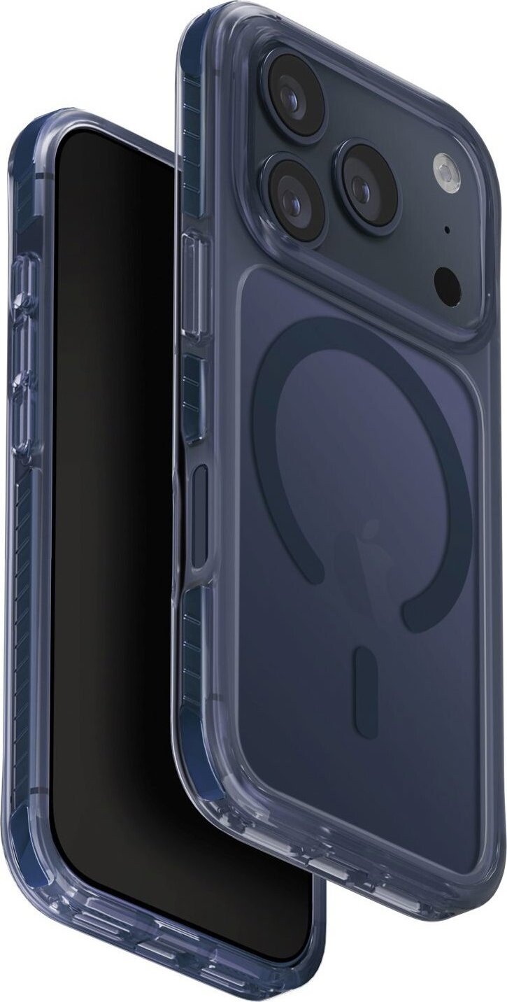 UNIQ Combat MagClick charging na iPhone 17 Pro, Navy blue