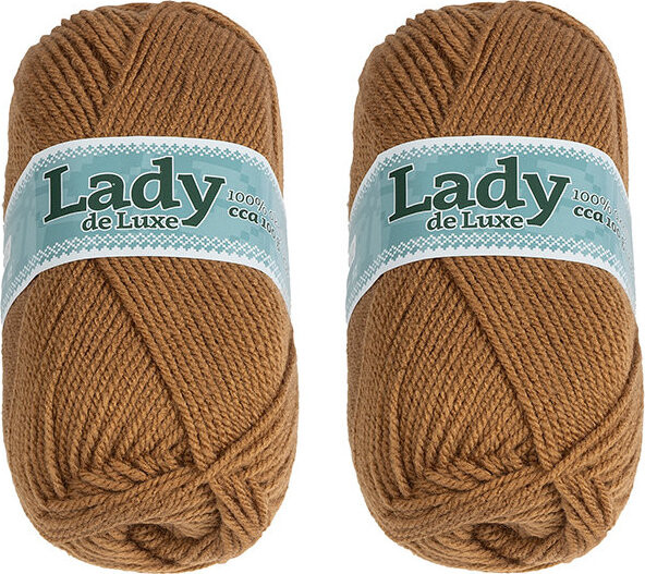 BELLATEX Lady NGM de luxe 100 g set 2 ks - 946 hnědá