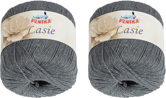 BELLATEX Lasie 50 g set 2 ks - 123 tmavě šedá