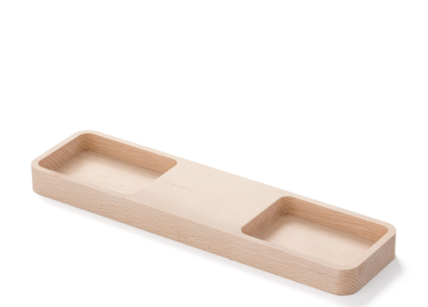 METRIE Kvida-1126S Dřevěná miska, masivní dřevo, rozměr 260 × 70 mm