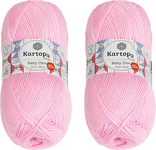 BELLATEX Baby One 100 g set 2 ks - 782 růžová