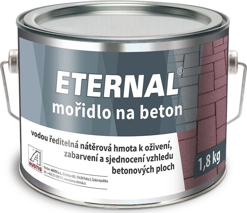 Austis Eternal mořidlo na beton 1,8 kg Červené