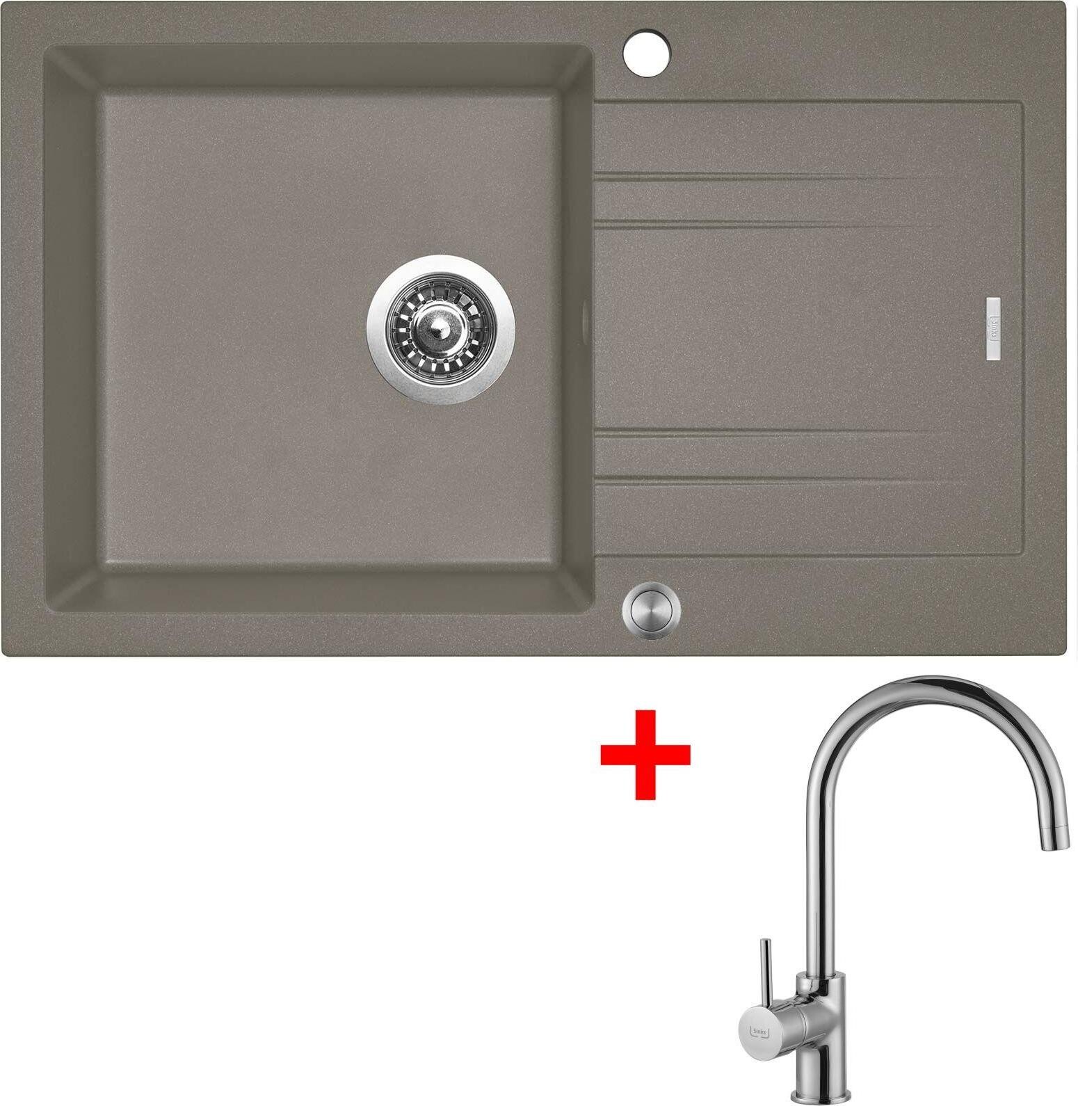 Sinks Linea 780 XC Truffle + Vitalia