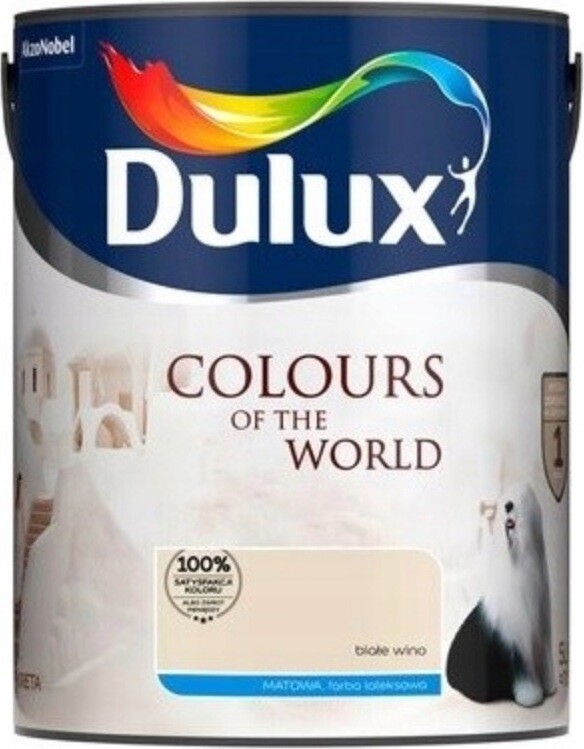 Akzo Nobel Dulux Cow Farby sveta 2,5 l, Biele víno