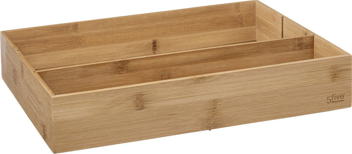 5five Organizér na kosmetiku Bamboo, 3 přihrádky