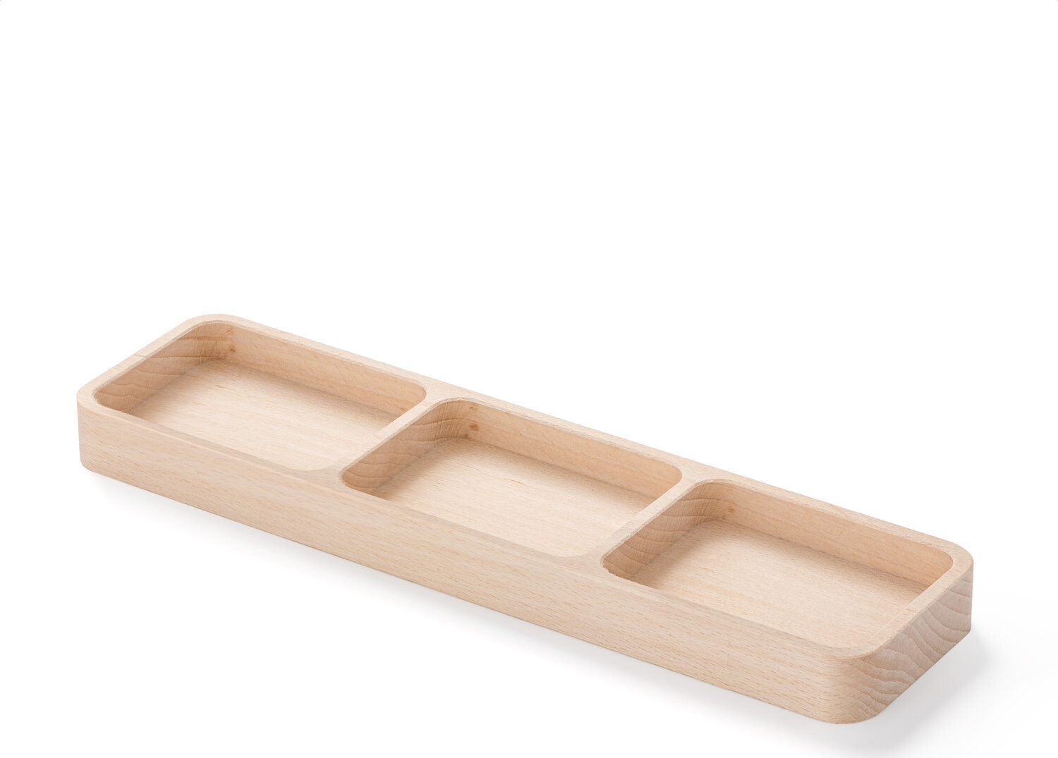 METRIE Kvida-1226 Dřevěná miska, masivní dřevo, rozměr 260 × 70 mm