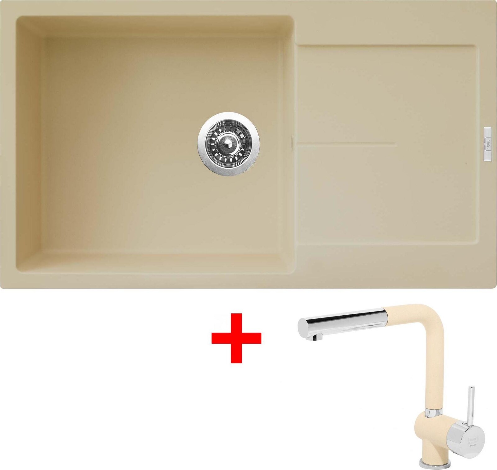 Sinks Ultima 860 XXL Sahara + Mix 3 P GR