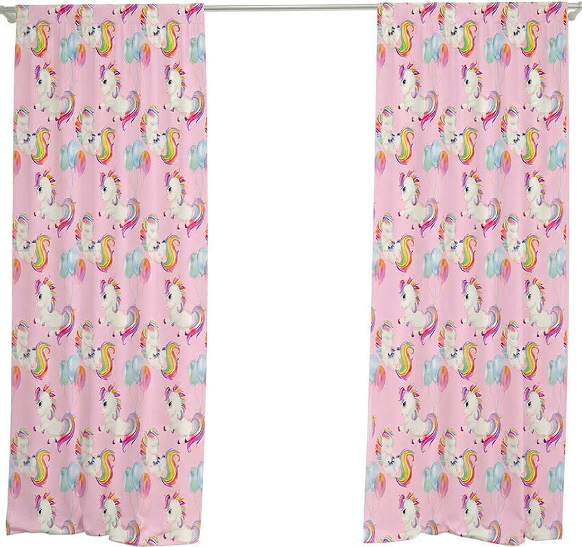 IMPAR Závěsy, 140 × 250 cm, baby unicorn