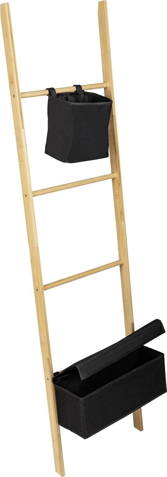 Wenko Věšák na ručníky, žebřík se 2 přepážkami, bambus, Ecori
