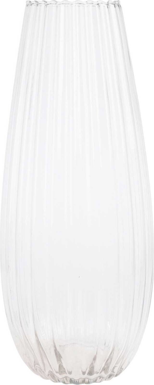 Home Styling Collection Úzká skleněná váza, průměr 20 × 50 cm