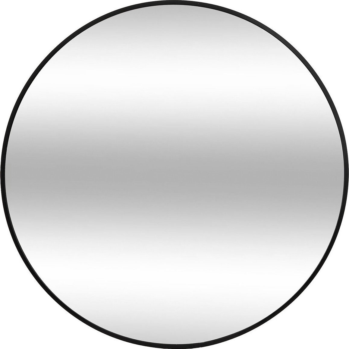 Atmosphera Okrúhle zrkadlo v kovovom ráme OW, priemer 70 cm