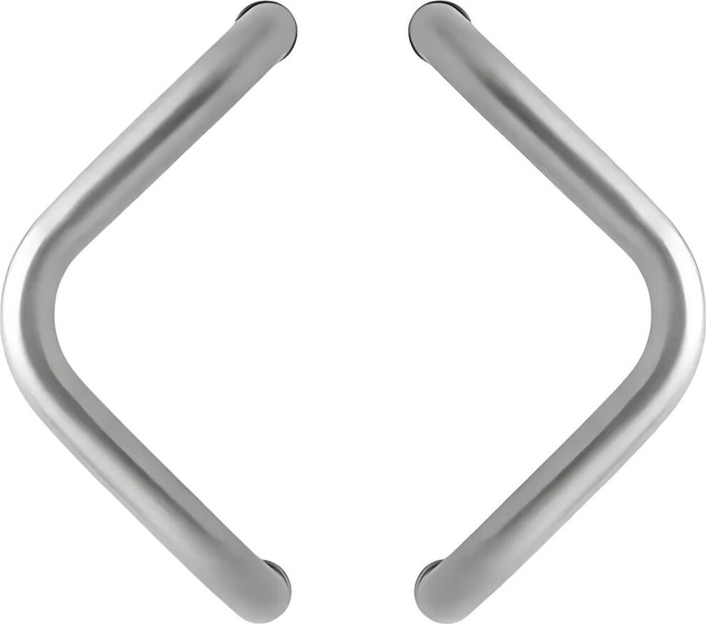 WALA Dveřní madlo M6 rozteč 300 mm oboustranné včetně spojovacího materiálu - nerez kartáčovaná