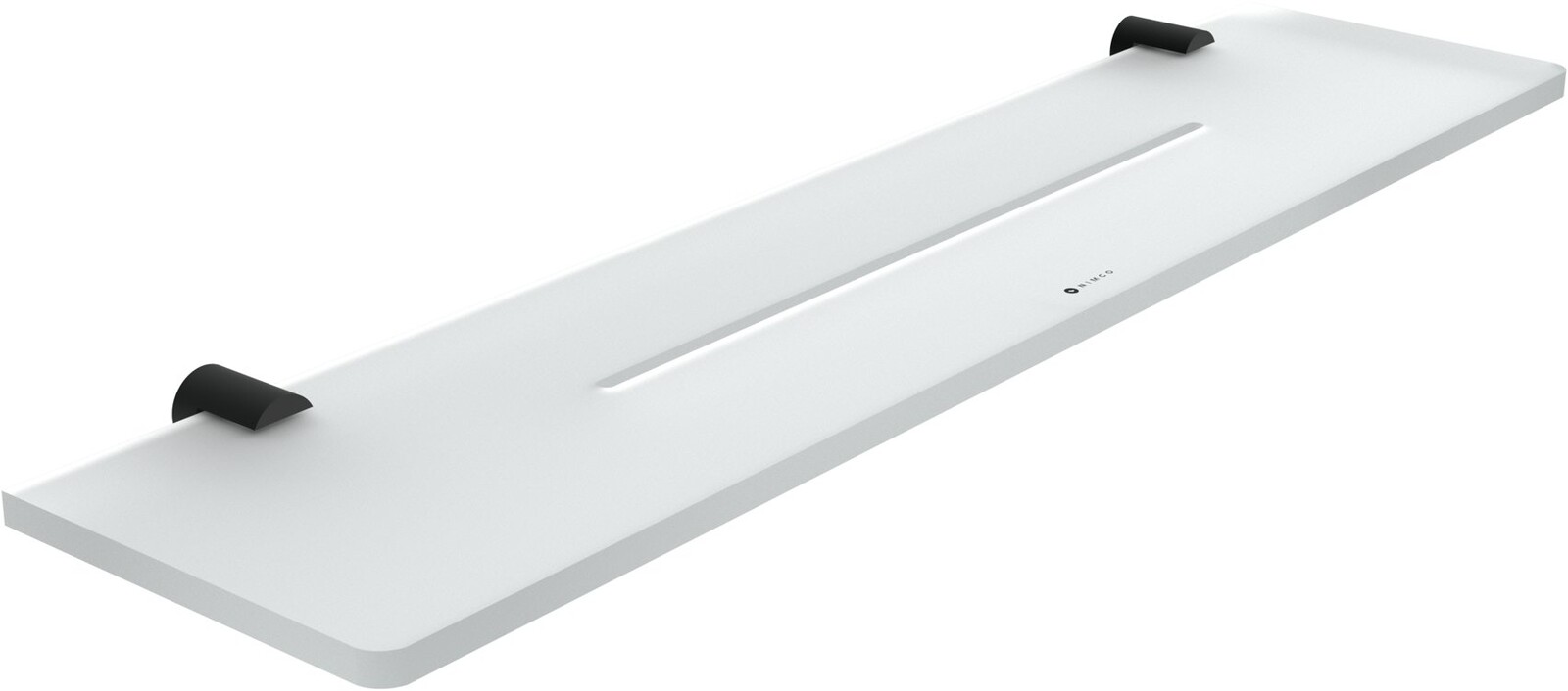 Nimco Police do koupelny a sprchy 50 cm plexisklo – Bormo černá BRC-X450-90