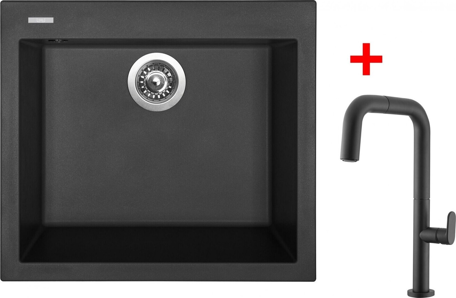 Sinks Cube 560 Nanoblack + EVA P Nanoblack