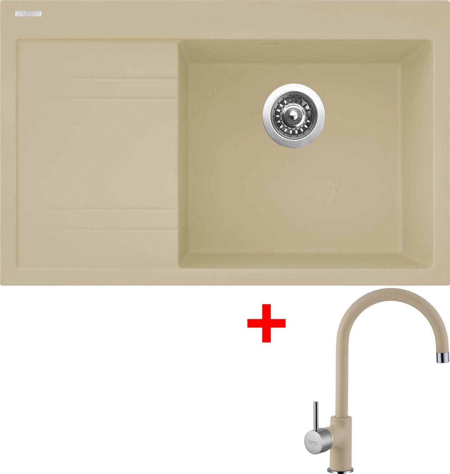 Sinks Rim 780 P Sahara + Vitalia GR