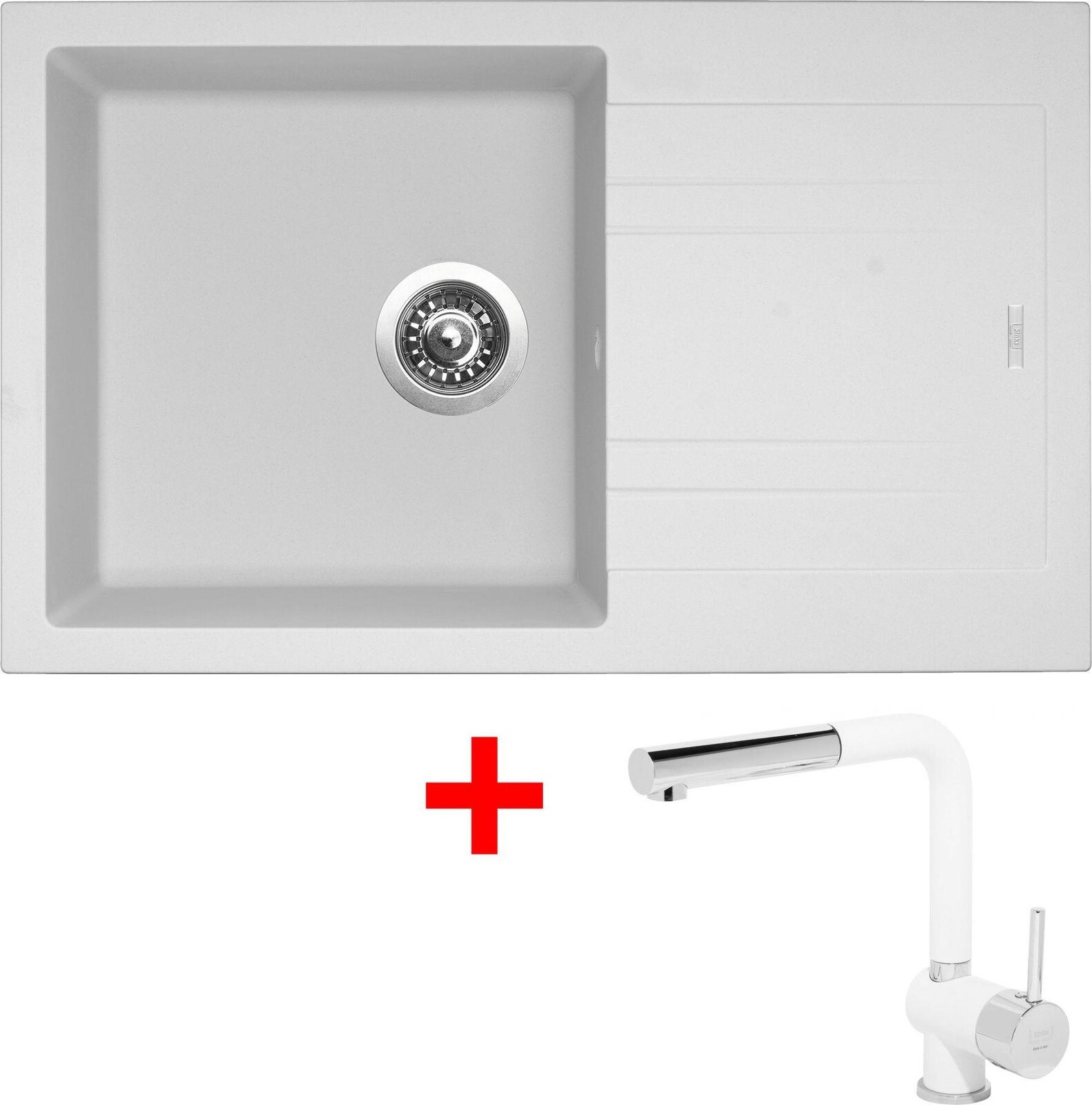 Sinks Linea 780 Milk + Mix 3 P GR