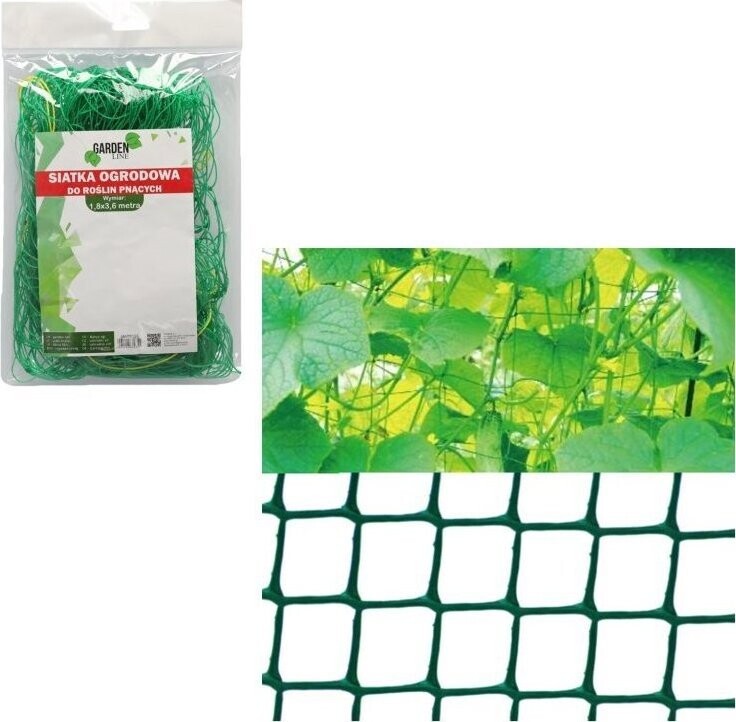 Igotrend Síť na popínavé rostliny 1,8 × 1,8 m, set 4 ks