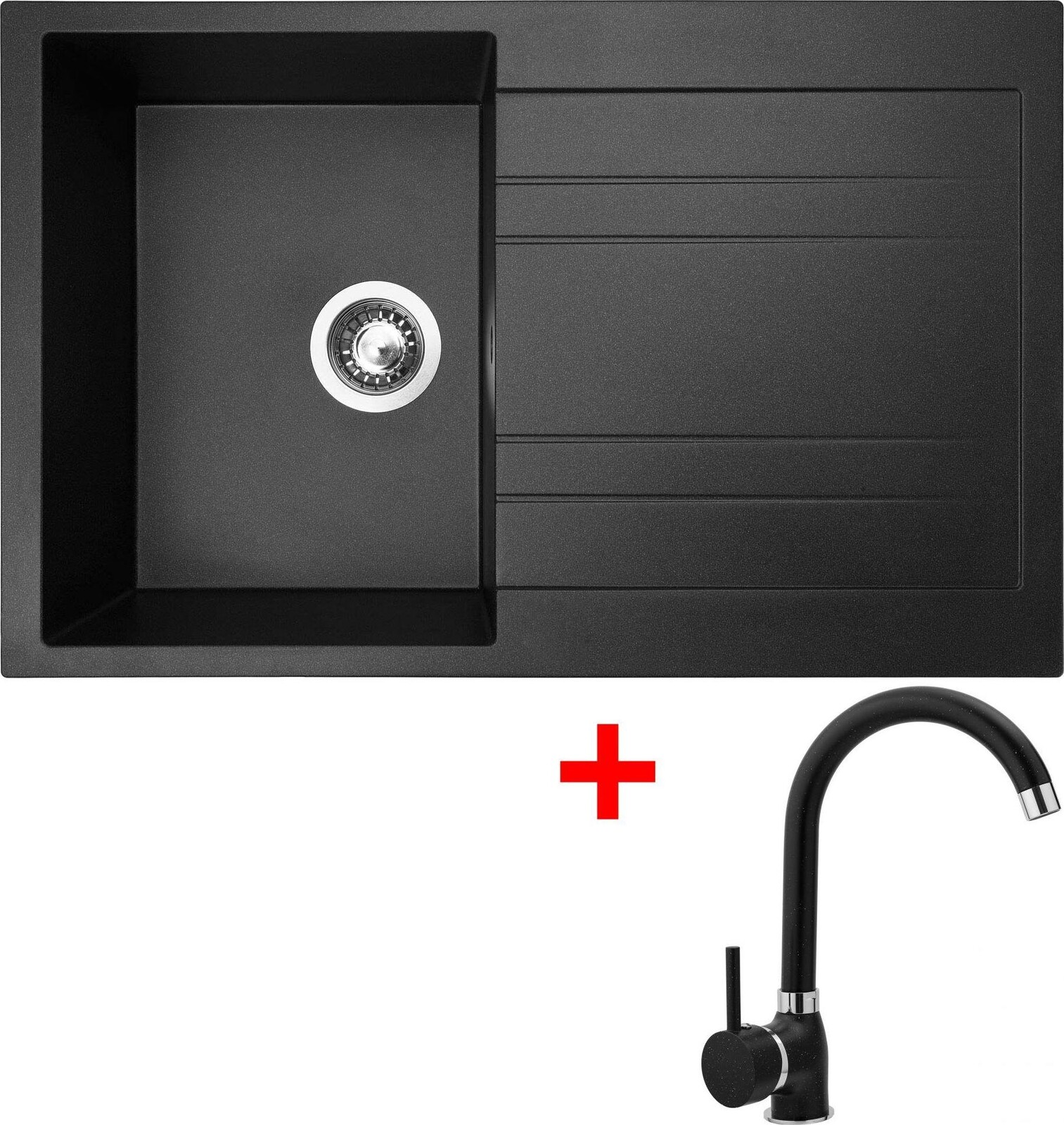 Sinks Grande 800 Granblack + Polo GR