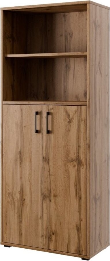 Nejlevnější nábytek Nejby Gianni Premium s dvířky typ 1, korpus: dub wotan, dvířka: dub wotan