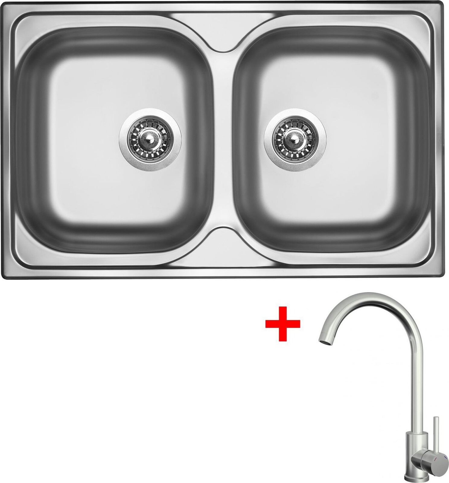 Sinks Classic 800 Duo + Arco celonerezový