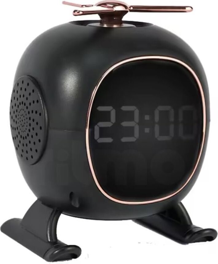 Verk 27502 Aromaterapeutický Bluetooth budík s reproduktorom, čierny